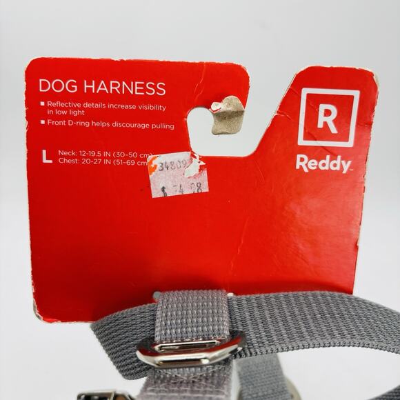 Reddy Reflective Strap Dog Harness Large Silver. New. Clean! - Picture 6 of 10